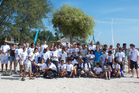 7th Biorock Workshop Group Photo (partial) Biorock Workshop Group Photo
